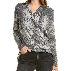 (AA4) 1.STATE Draped Top, Size Small,‎ NWT